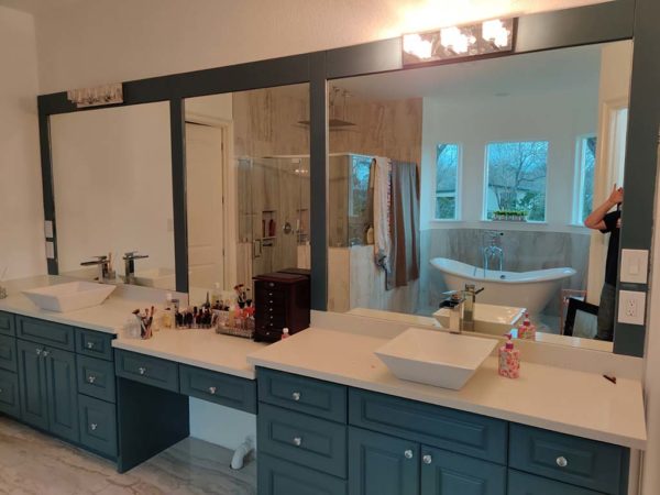 Bathroom mirrors
